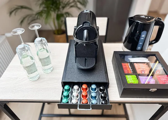 Modernes Mit Balkon & Parkplatz, Wifi- K#1 アパート オスターホルツ＝シャルムベック