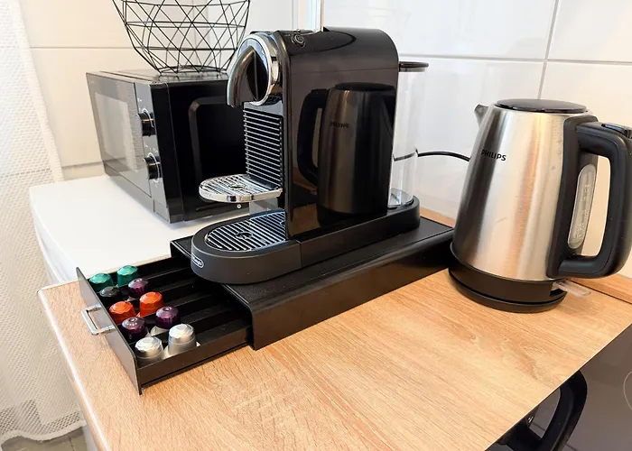 Modernes Mit Balkon & Parkplatz, Wifi- K#1 アパート オスターホルツ＝シャルムベック