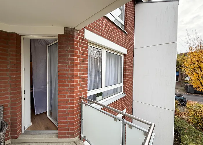 Modernes Mit Balkon & Parkplatz, Wifi- K#1 オスターホルツ＝シャルムベック