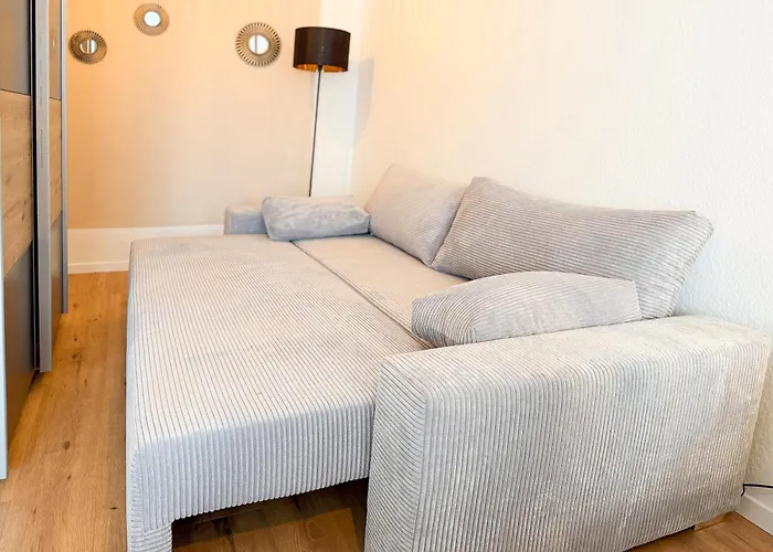 アパート Modernes Mit Balkon & Parkplatz, Wifi- K#1 オスターホルツ＝シャルムベック